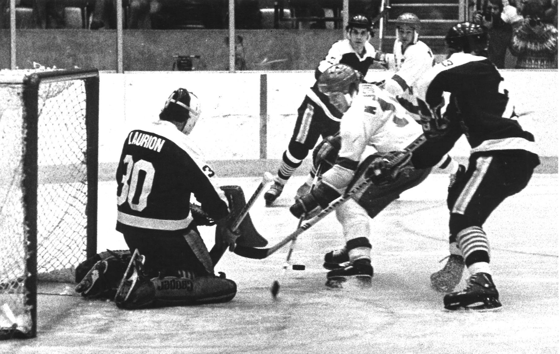 UW hockey vs. Notre Dame March 1979